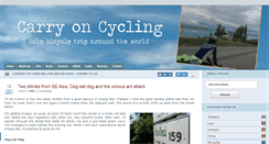 Desktop Screenshot of carryoncycling.com